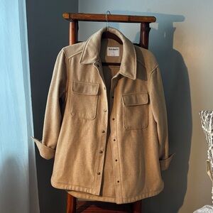 Old Navy Beige Utility Jacket for Women